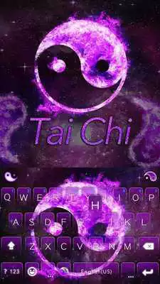 Play Tai Chi Emoji Keyboard Theme