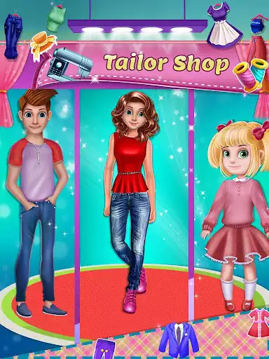 Play Tailor Boutique & Fashion Clothes Design & Making  and enjoy Tailor Boutique & Fashion Clothes Design & Making with UptoPlay