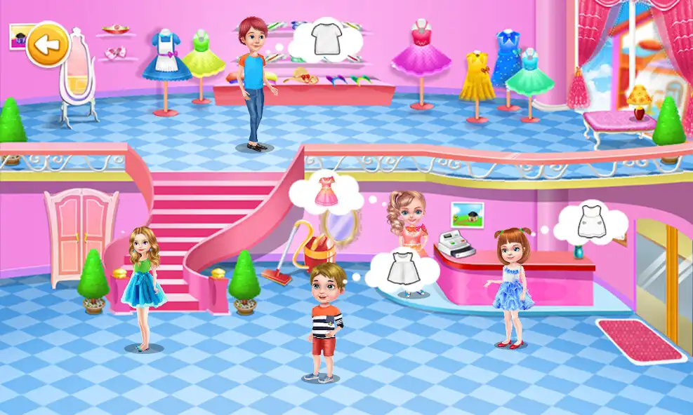 Play Tailor Shop Clothes Designer as an online game Tailor Shop Clothes Designer with UptoPlay