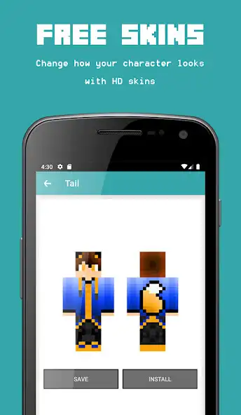 Play Tail skins for Minecraft  and enjoy Tail skins for Minecraft with UptoPlay