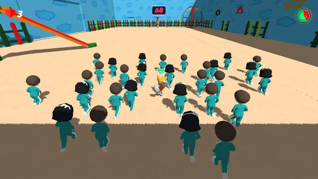Play Tails Plays Squid Challenge  and enjoy Tails Plays Squid Challenge with UptoPlay