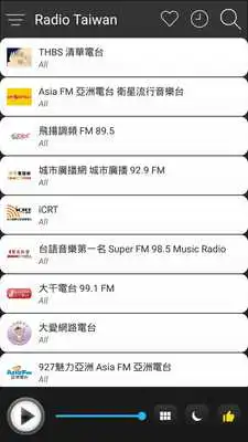 Play Taiwan Radio Stations Online - Taiwan FM AM Music