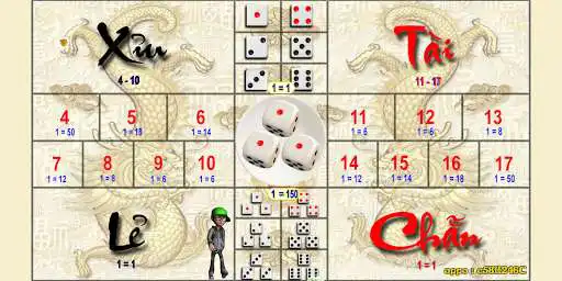 Play Tai Xiu - Chan Le  and enjoy Tai Xiu - Chan Le with UptoPlay