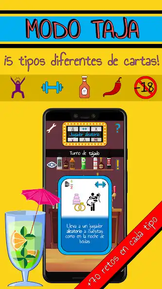Play Tajados: Juego para beber as an online game Tajados: Juego para beber with UptoPlay