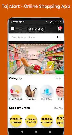 Play Tajmart - Online Shopping App  and enjoy Tajmart - Online Shopping App with UptoPlay