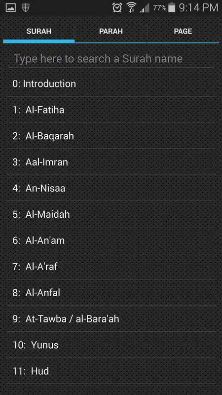 Play Tajweedi Quran