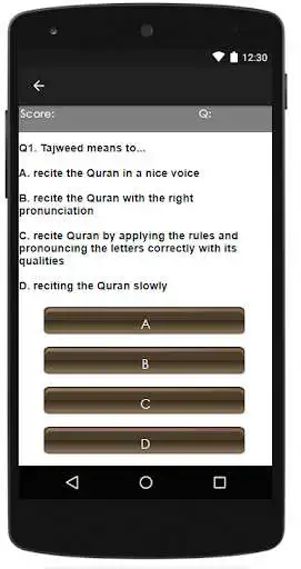 Play Tajweed Quiz as an online game Tajweed Quiz with UptoPlay