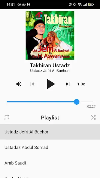 Play Takbiran Idul Fitri MP3 2023 as an online game Takbiran Idul Fitri MP3 2023 with UptoPlay