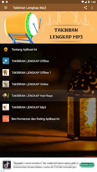 Play Takbiran Lengkap Mp3  and enjoy Takbiran Lengkap Mp3 with UptoPlay