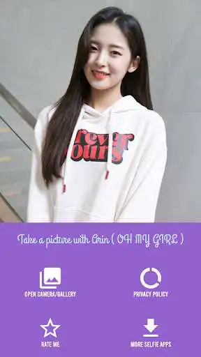 Play Take a picture with Arin ( OH MY GIRL ) as an online game Take a picture with Arin ( OH MY GIRL ) with UptoPlay