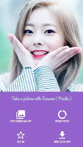 Play Take a picture with Eunwoo ( Pristin ) as an online game Take a picture with Eunwoo ( Pristin ) with UptoPlay