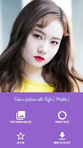 Play Take a picture with Kyla ( Pristin ) as an online game Take a picture with Kyla ( Pristin ) with UptoPlay