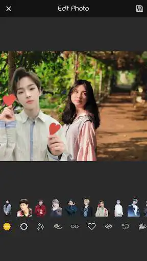 Play Take a picture with Leedo (ONEUS) as an online game Take a picture with Leedo (ONEUS) with UptoPlay