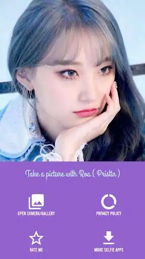Play Take a picture with Roa ( Pristin ) as an online game online Take a picture with Roa ( Pristin ) with UptoPlay com.selfiidols.takeapicturewithroapristin Play Take a picture with Roa ( Pristin ) as an online game Take a picture with Roa ( Pristin ) with UptoPlay