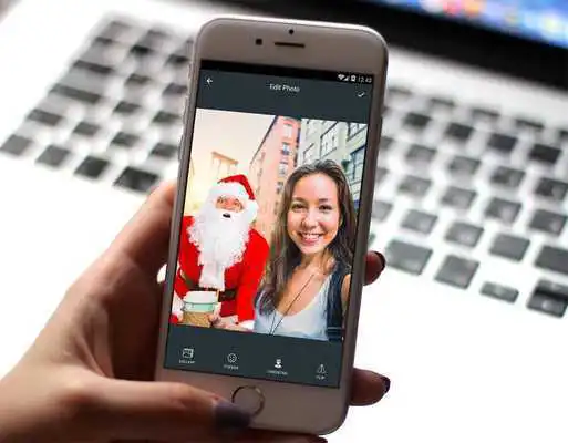 Play Take a picture with Santa : Your photo with Santa