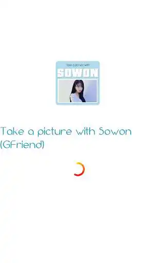 Play Take a picture with Sowon (GFriend)  and enjoy Take a picture with Sowon (GFriend) with UptoPlay