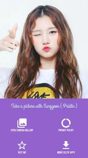 Play Take a picture with Sungyeon ( Pristin ) as an online game online Take a picture with Sungyeon ( Pristin ) with UptoPlay com.selfiidols.takeapicturewithsungyeonpristin Play Take a picture with Sungyeon ( Pristin ) as an online game Take a picture with Sungyeon ( Pristin ) with UptoPlay