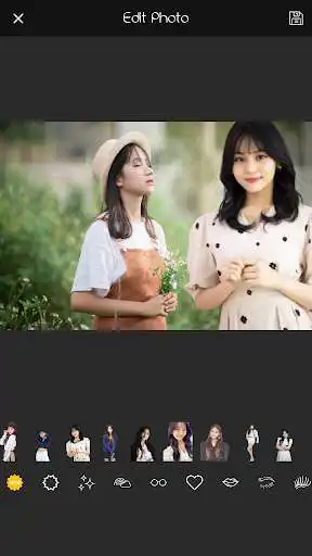 Play Take a picture with Umji (GFriend) as an online game Take a picture with Umji (GFriend) with UptoPlay