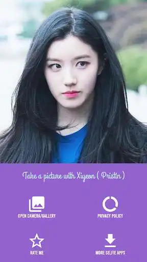 Play Take a picture with Xiyeon ( Pristin ) as an online game Take a picture with Xiyeon ( Pristin ) with UptoPlay