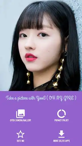 Play Take a picture with YooA ( OH MY GIRL ) as an online game Take a picture with YooA ( OH MY GIRL ) with UptoPlay