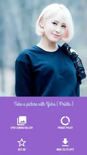 Play Take a picture with Yuha ( Pristin ) as an online game Take a picture with Yuha ( Pristin ) with UptoPlay