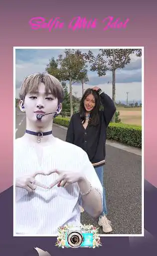 Play Take a selfie with Wanna One  and enjoy Take a selfie with Wanna One with UptoPlay