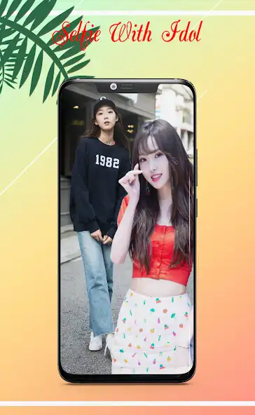Play Take a selfie with Yuju (GFRIEND) as an online game Take a selfie with Yuju (GFRIEND) with UptoPlay