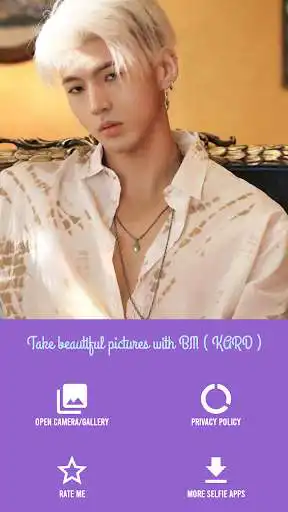 Play Take beautiful pictures with BM ( KARD ) as an online game Take beautiful pictures with BM ( KARD ) with UptoPlay
