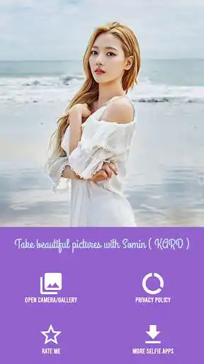 Play Take beautiful pictures with Somin ( KARD ) as an online game Take beautiful pictures with Somin ( KARD ) with UptoPlay