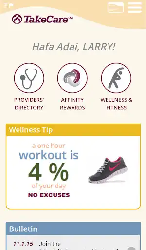 Play TakeCare app as an online game TakeCare app with UptoPlay