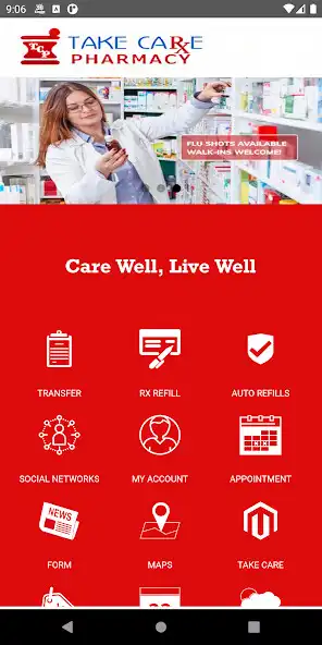 Play Take Care pharmacy as an online game Take Care pharmacy with UptoPlay