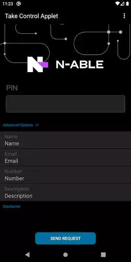 Play Take Control Applet