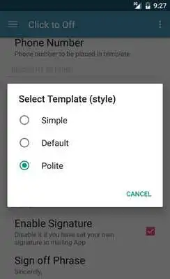 Play Take Leave- Click to Off