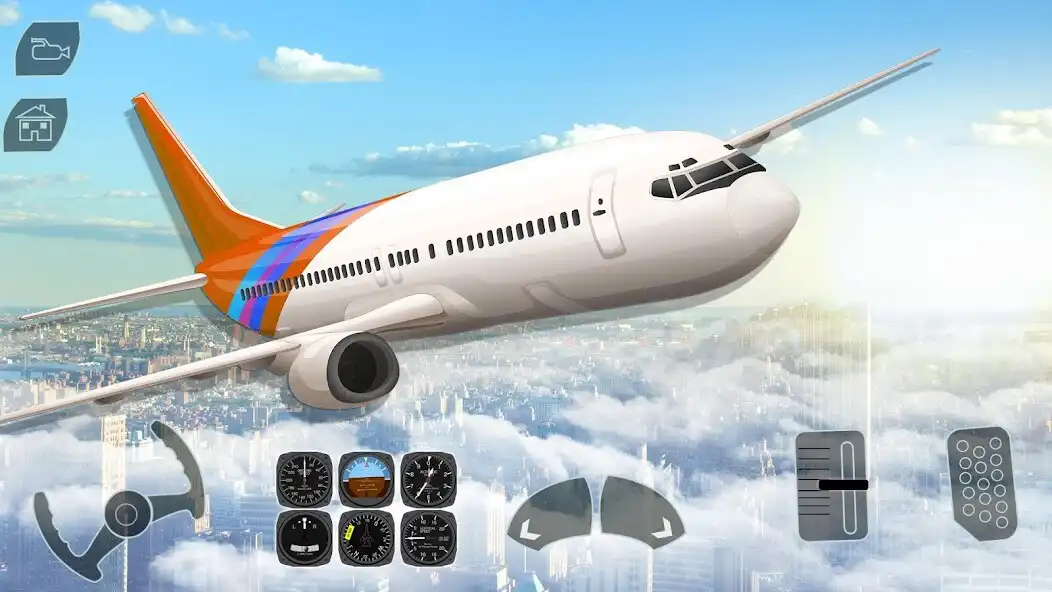 Play Take off Airplane Pilot Race Flight Simulator as an online game Take off Airplane Pilot Race Flight Simulator with UptoPlay