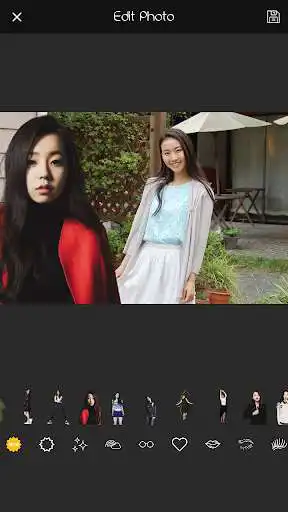 Play Take pictures with Ahn Sohee as an online game Take pictures with Ahn Sohee with UptoPlay