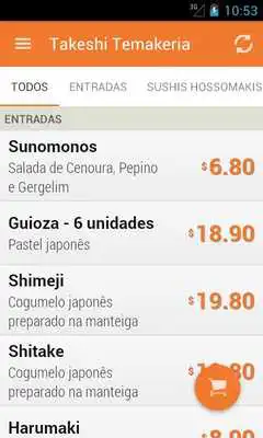 Play Takeshi Temakeria  Sushi Bar