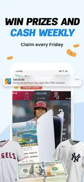 Play TakeSide - It Pays to Fan  and enjoy TakeSide - It Pays to Fan with UptoPlay