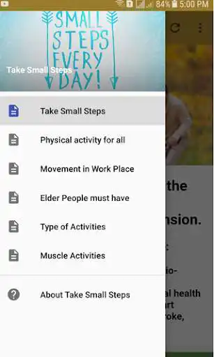 Play Take Small Steps as an online game Take Small Steps with UptoPlay