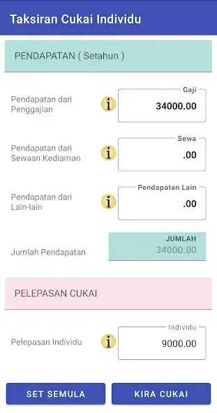 Play Taksiran Cukai Pendapatan as an online game Taksiran Cukai Pendapatan with UptoPlay