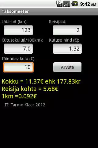 Play Taksomeeter  and enjoy Taksomeeter with UptoPlay