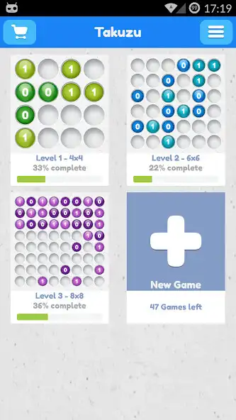 Play Takuzu  and enjoy Takuzu with UptoPlay