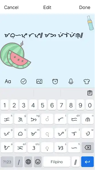 Play Talapindutan Baybayin Keyboard as an online game Talapindutan Baybayin Keyboard with UptoPlay