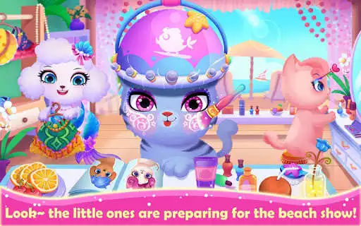 Play Talented Pet Beach Show  and enjoy Talented Pet Beach Show with UptoPlay
