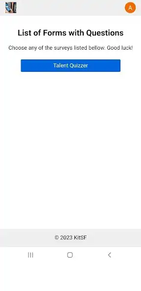 Play Talent Quizzer as an online game online Talent Quizzer with UptoPlay Play Talent Quizzer as an online game Talent Quizzer with UptoPlay