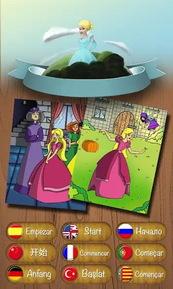 Play Tales  interactive book - Cinderella  and enjoy Tales  interactive book - Cinderella with UptoPlay