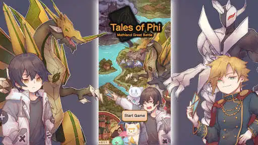 Play Tales of Phi: Math land Great Battle (Monster RPG)  and enjoy Tales of Phi: Math land Great Battle (Monster RPG) with UptoPlay