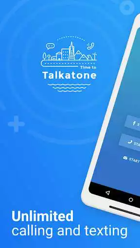 Play Talkatone: Texting  Calling  and enjoy Talkatone: Texting  Calling with UptoPlay