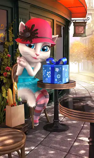 Play Talking Angela as an online game Talking Angela with UptoPlay