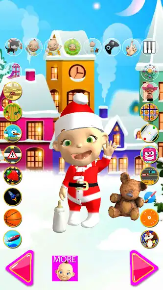Play Talking Babsy Baby Xmas Games  and enjoy Talking Babsy Baby Xmas Games with UptoPlay