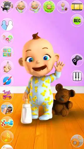 Play Talking Baby Games with Babsy  and enjoy Talking Baby Games with Babsy with UptoPlay